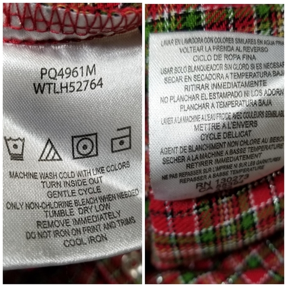 Wrangler Shirt Baby Girl 3-6 Months Pearl Snap Plaid Ruffled One Piece Western - Picture 8 of 9